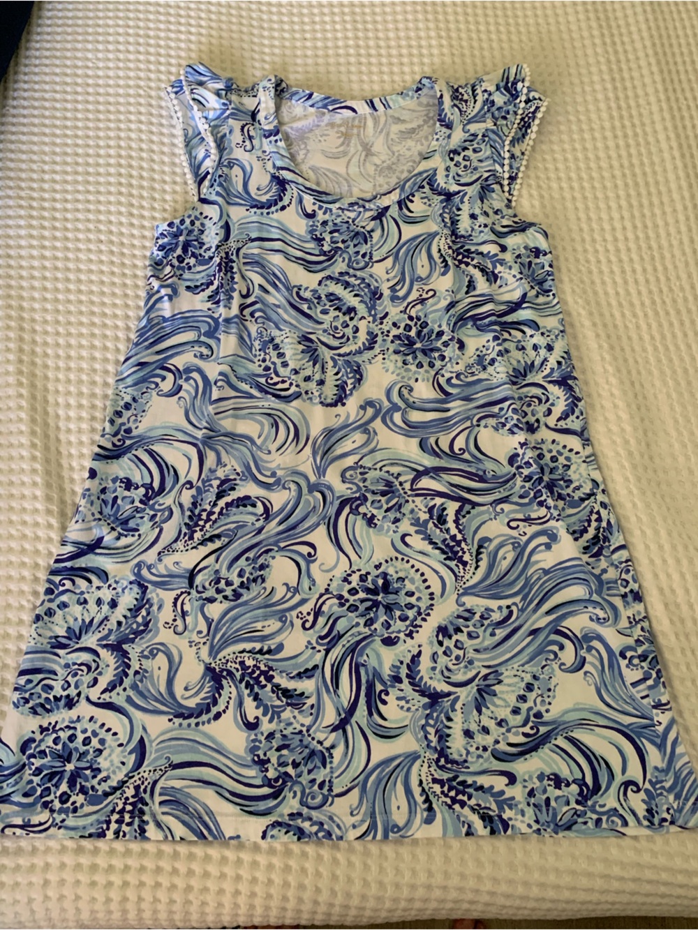 EUC Lilly Pulitzer Bridgitte Cotton Shift Dress Size Large